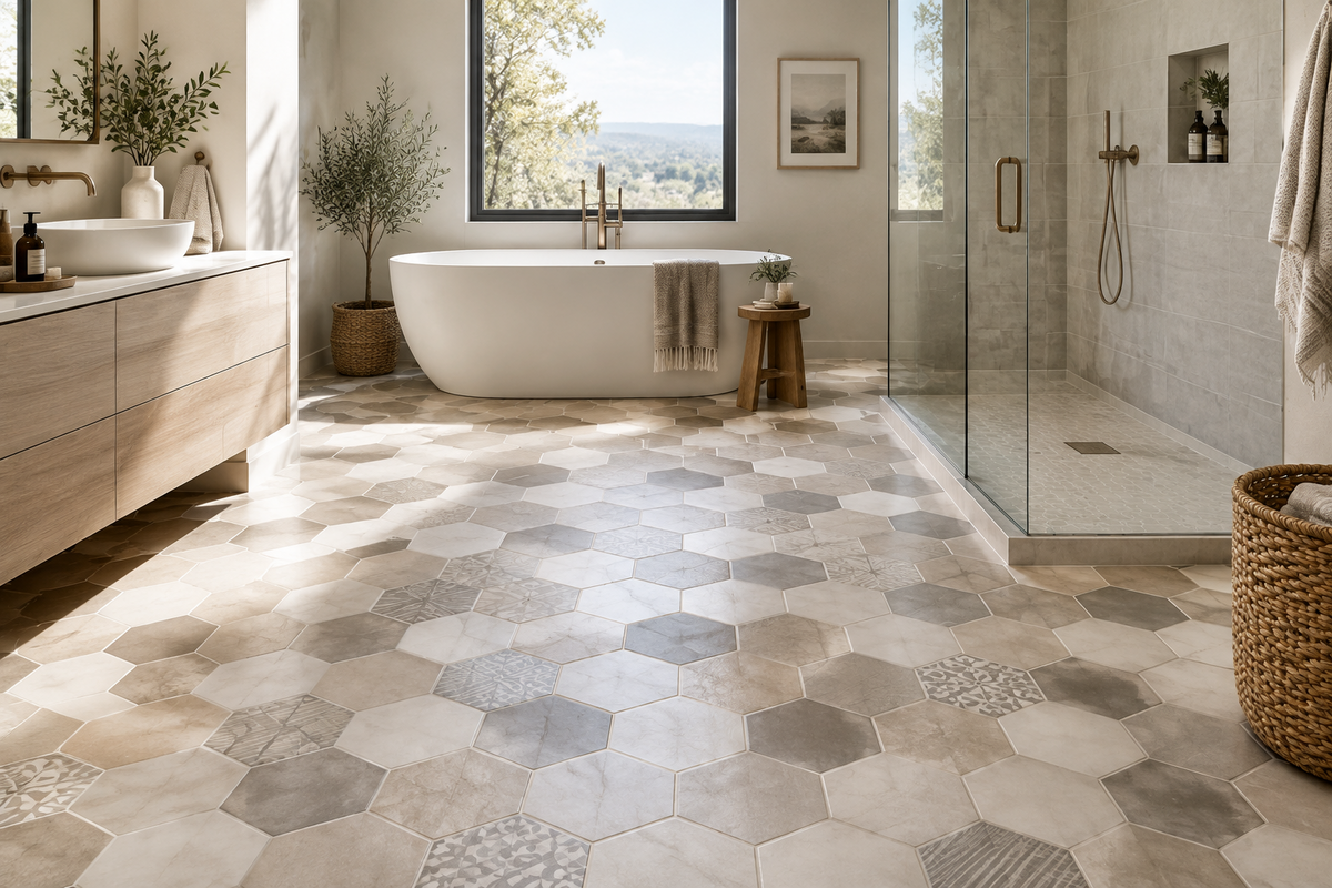 Hexagon Tile Bathroom Floor: Best Non-Slip Ideas for 2026