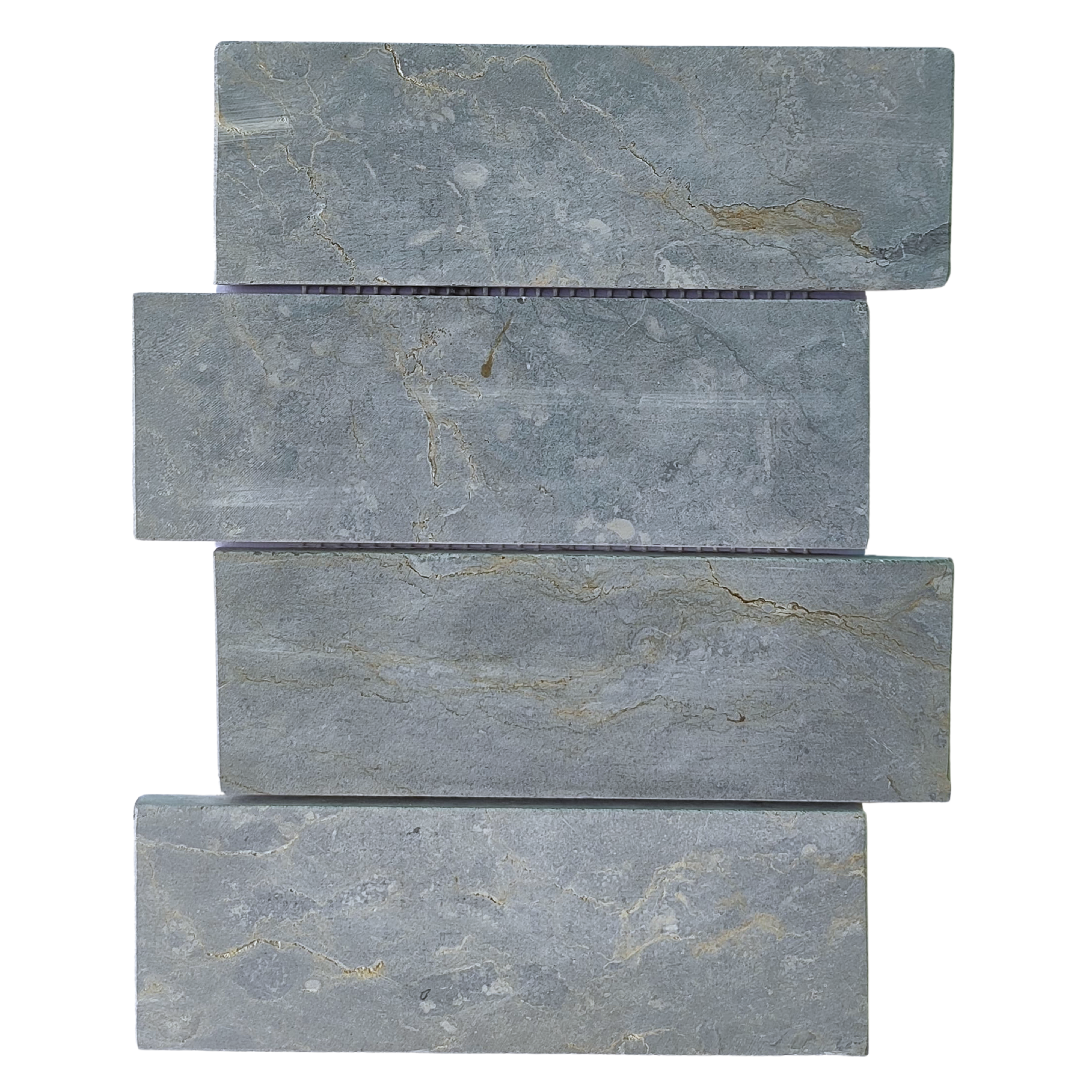 Stone Grey Subway 3x9 Marble Mosaic Tile