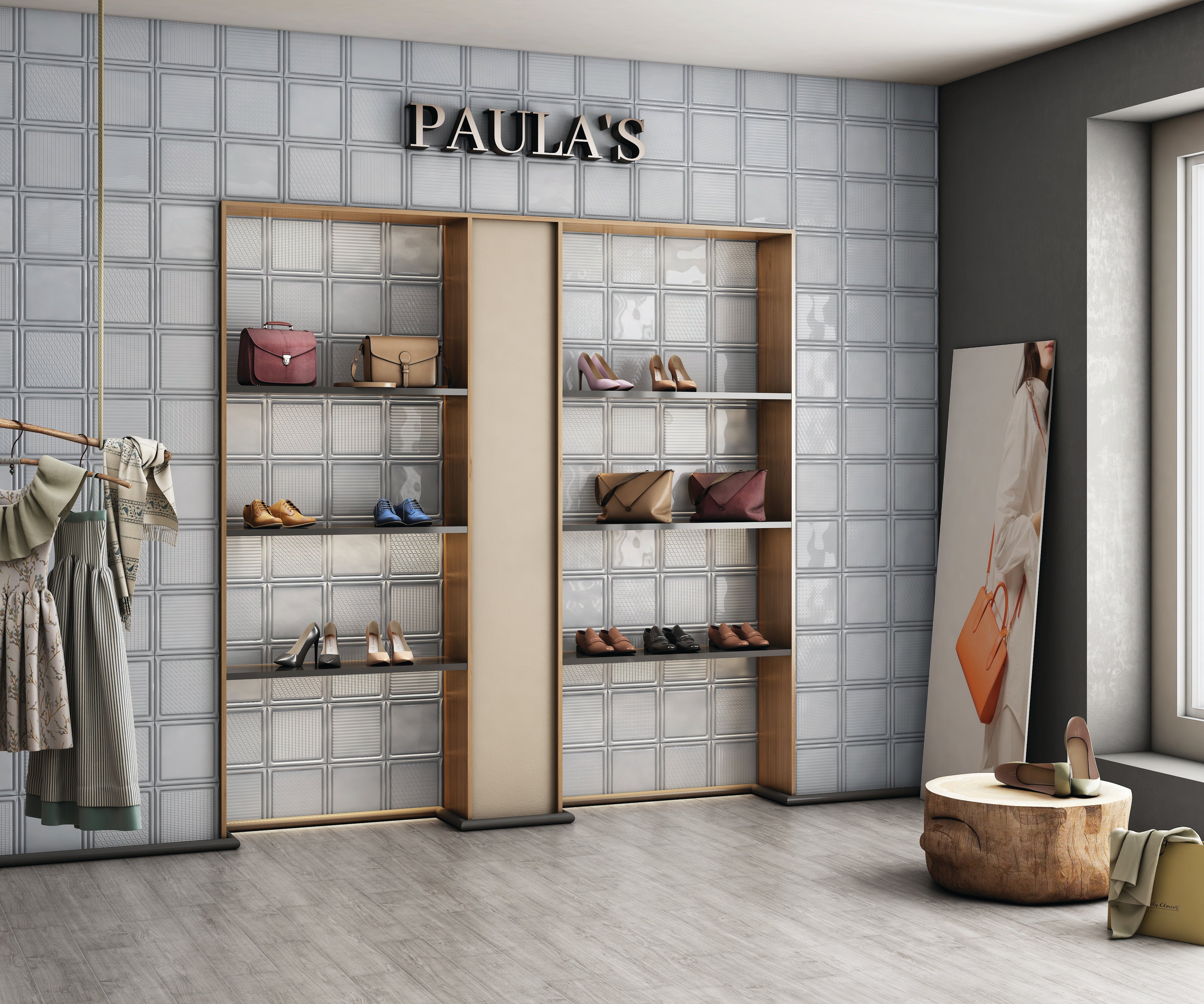 Smoke Lux Watercolor 7.87" X 7.87" ($7.49 Sq. Ft. / Case)