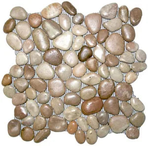 Glazed Berry Pebble Tile
