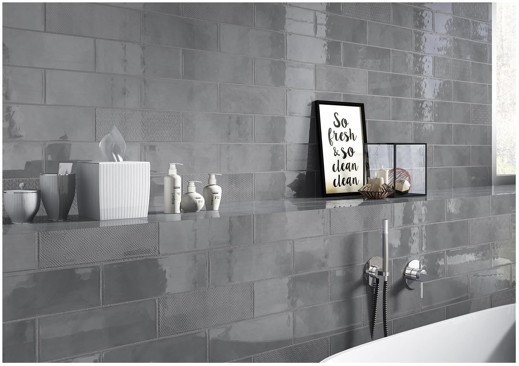 Lagoon Lux Jungle 4" X 12" ($7.99 Sq. Ft. / Case)