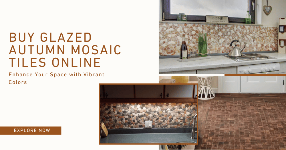 Glazed Autumn Mosaic Tiles: Elevate Your Home with Stunning Color & Design