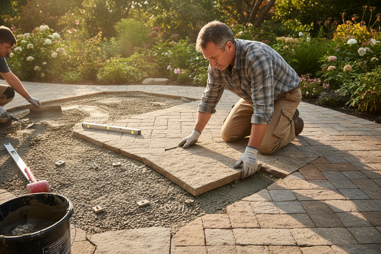 DIY Backyard Stone Flooring Installation: Step-by-Step Homeowner Guide