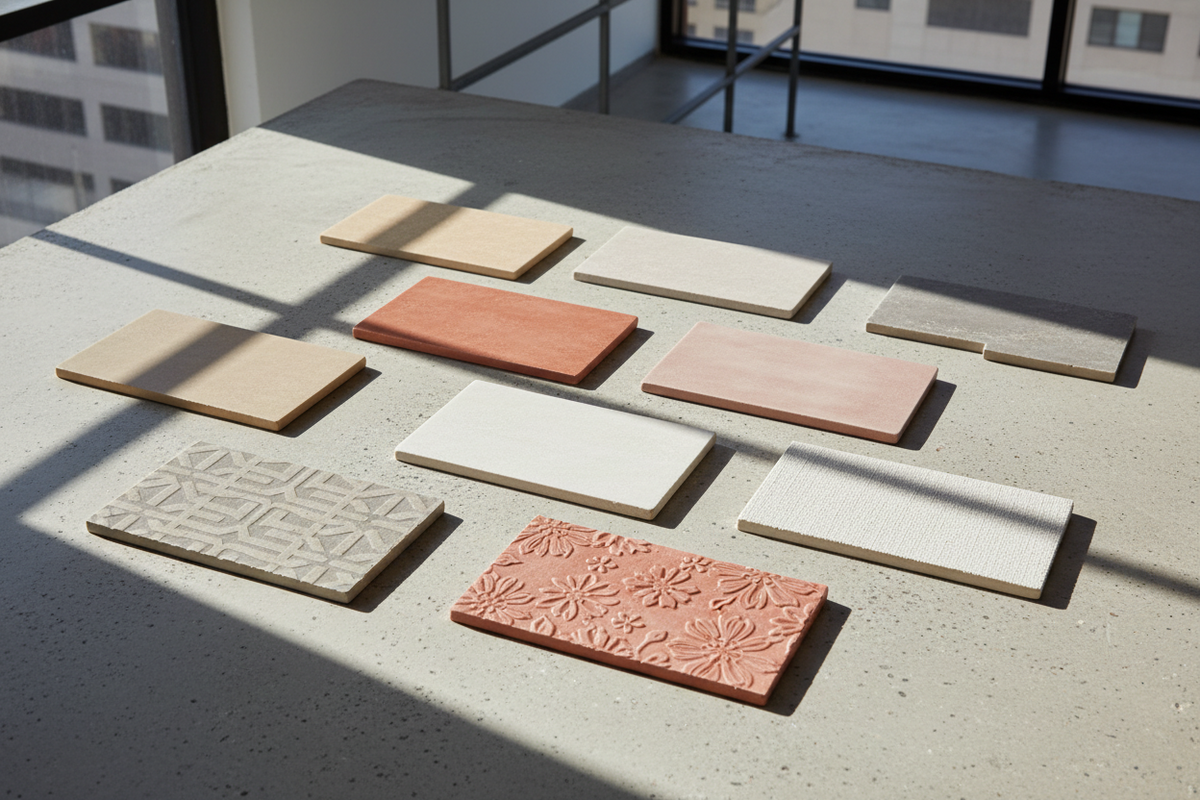 Linen Textured Tile Guide: All 8 Finishes Compared