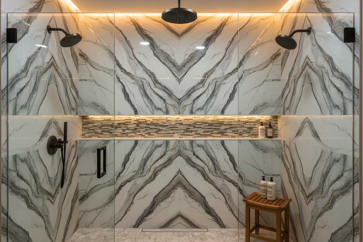 12 Shower Tile Patterns That Transform a Basic Bathroom