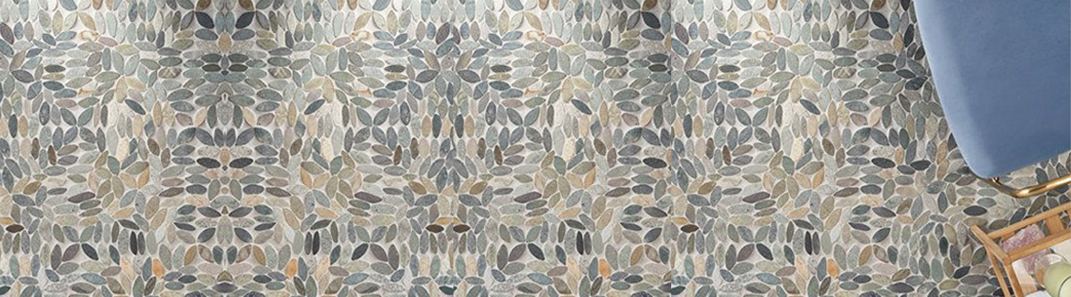 Flower Stone Mosaic Tiles