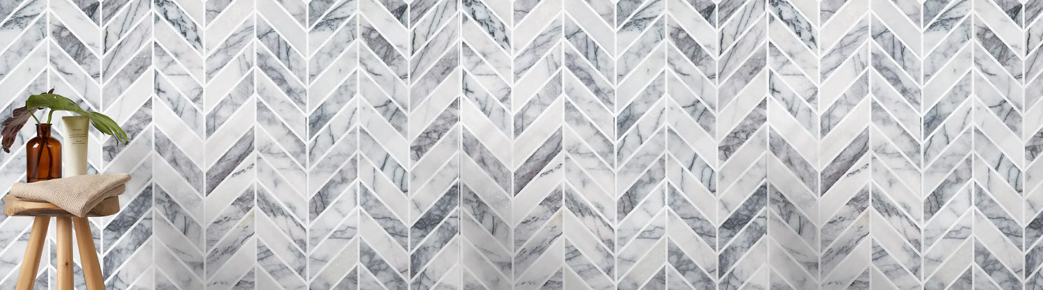 Pencil & Chevron Tiles