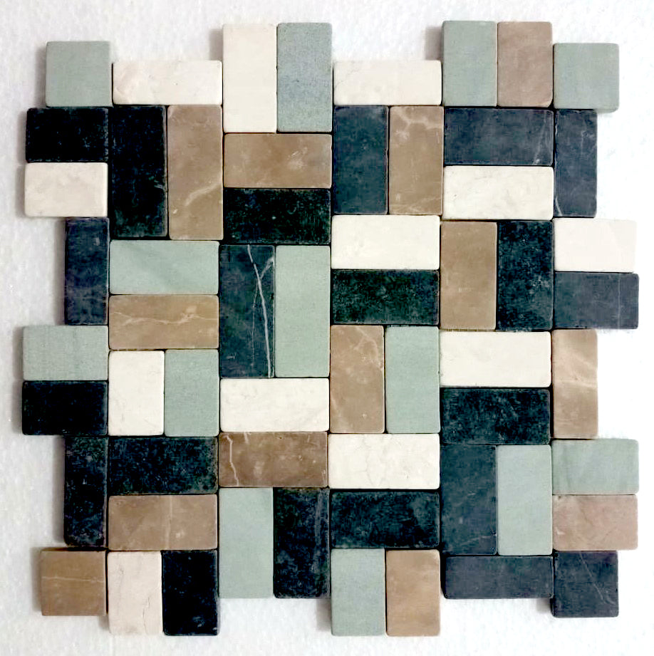 Vibrant 5-Color Antique Mosaic Tile Collection - Elevate Your Space with Tile Hub