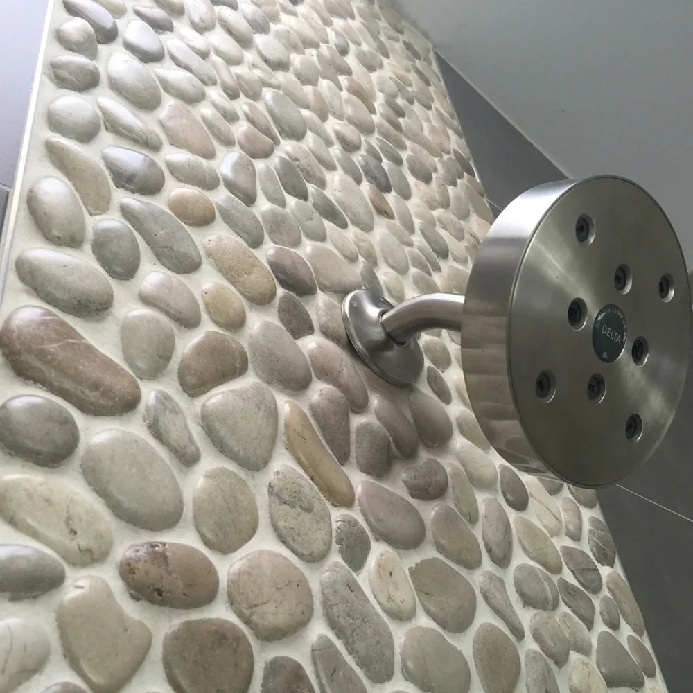 Bali Bliss: Serene Glazed Pebble Tile Collection by Tile Hub