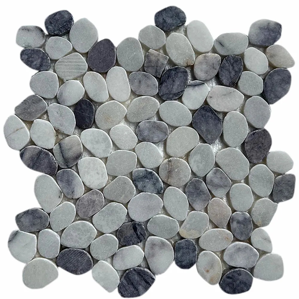 Milas Lilac Pebble Tiles - Transform Your Space with Natural Elegance