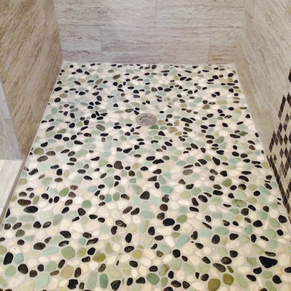 Bali Turtle Pebble Tiles by Tile Hub - Elevate Your Home with Nature's Serenity!