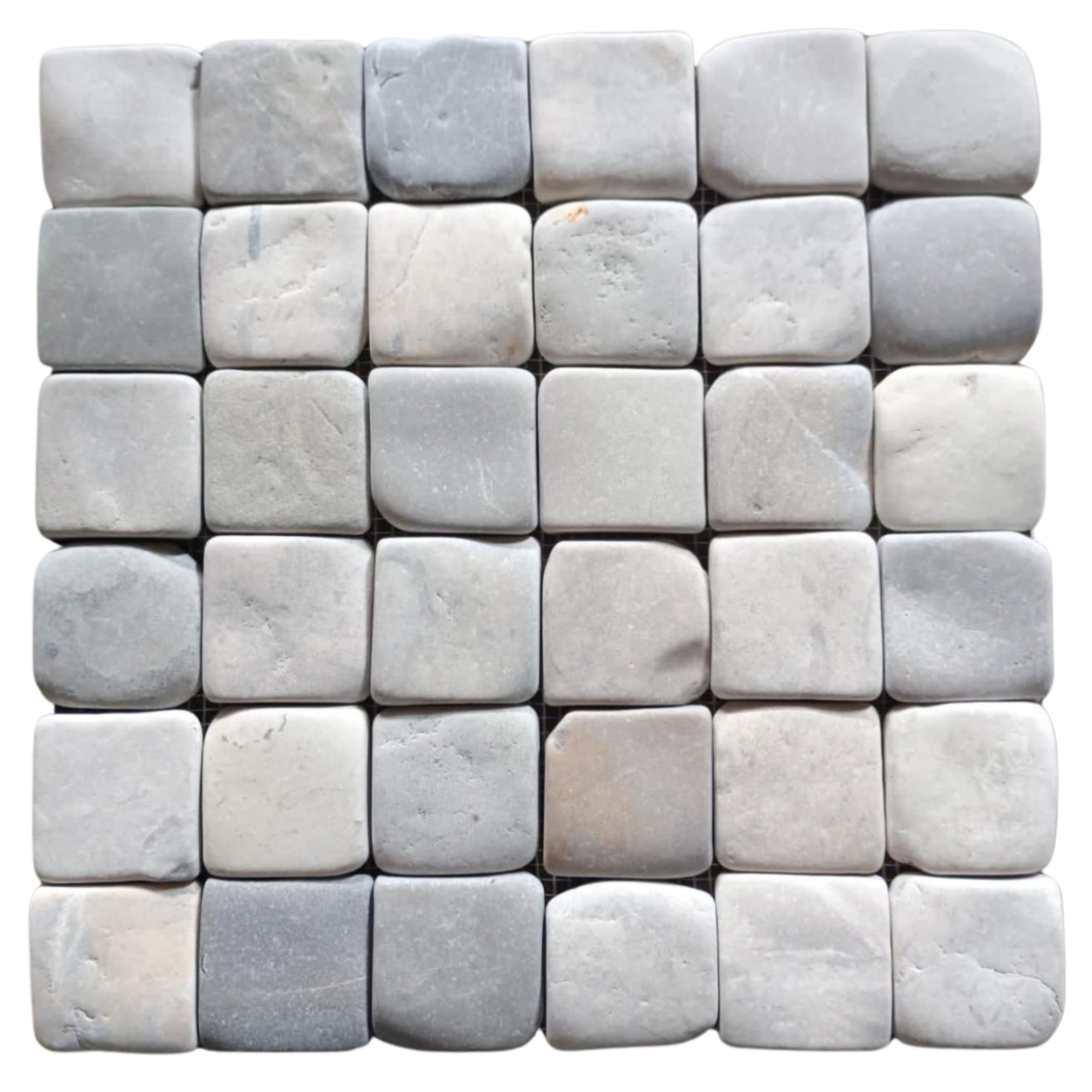 Bali Cloud Pebble 2x2 Mosaic Tiles - Elevate Your Space to a Tranquil Paradise!