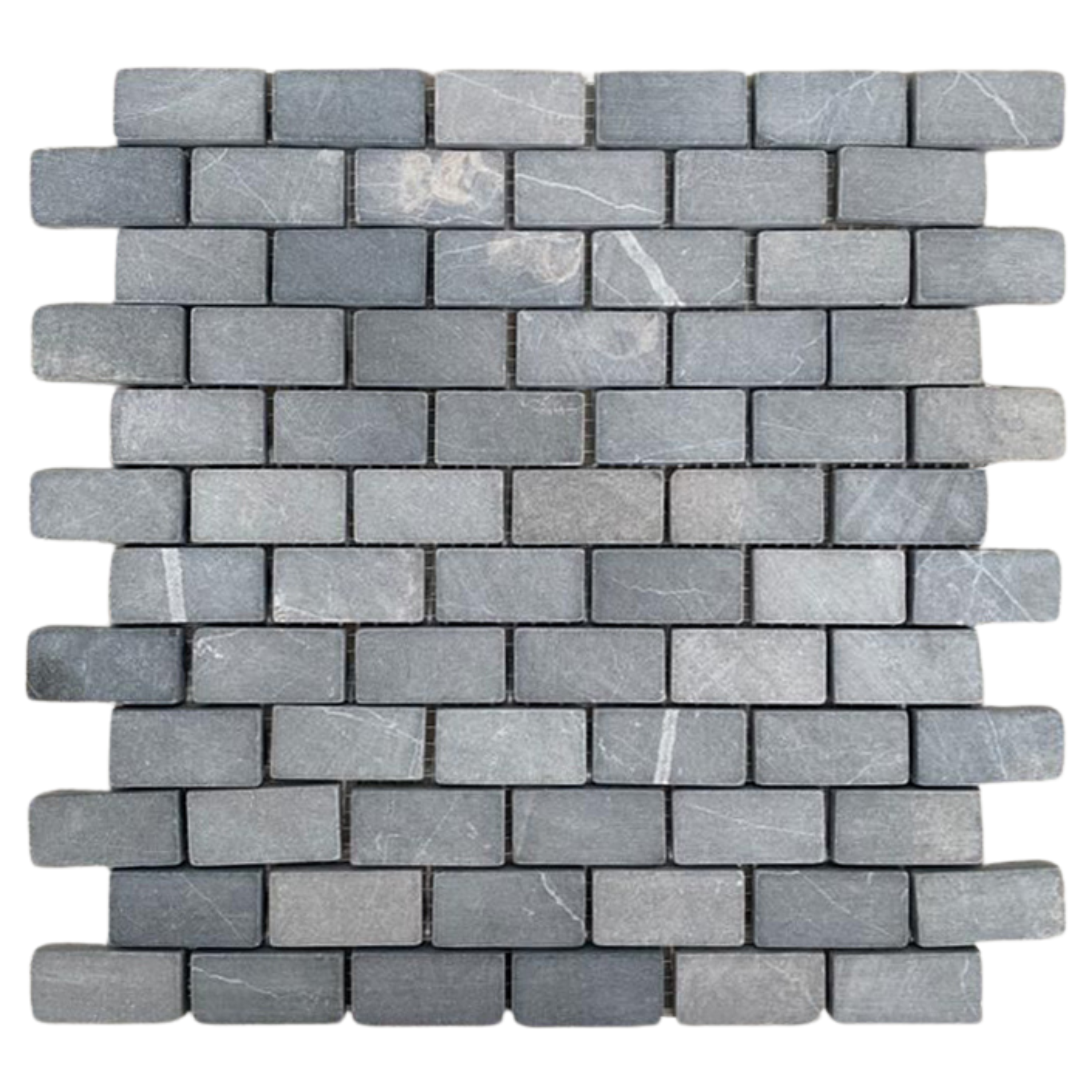 Sleek Dark Grey Marble Subway Mosaic Tile - Elevate Your Space with Elegance