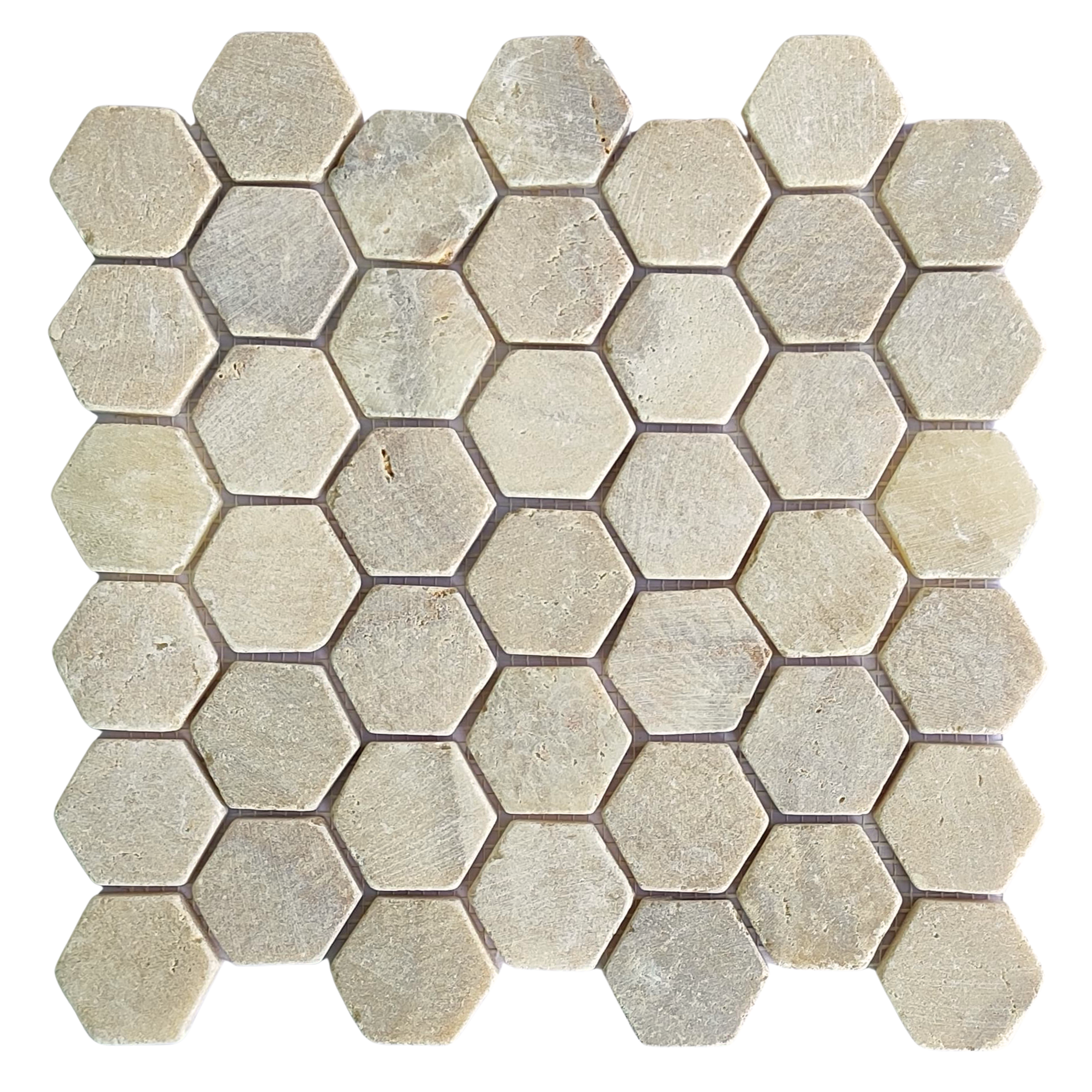 Luxe Hexagon Marble Mosaic Tile: Elevate Your Space with Mix Quartz Design