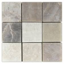 Mix Quartz Subway 2x6 Marble Mosaic Tile