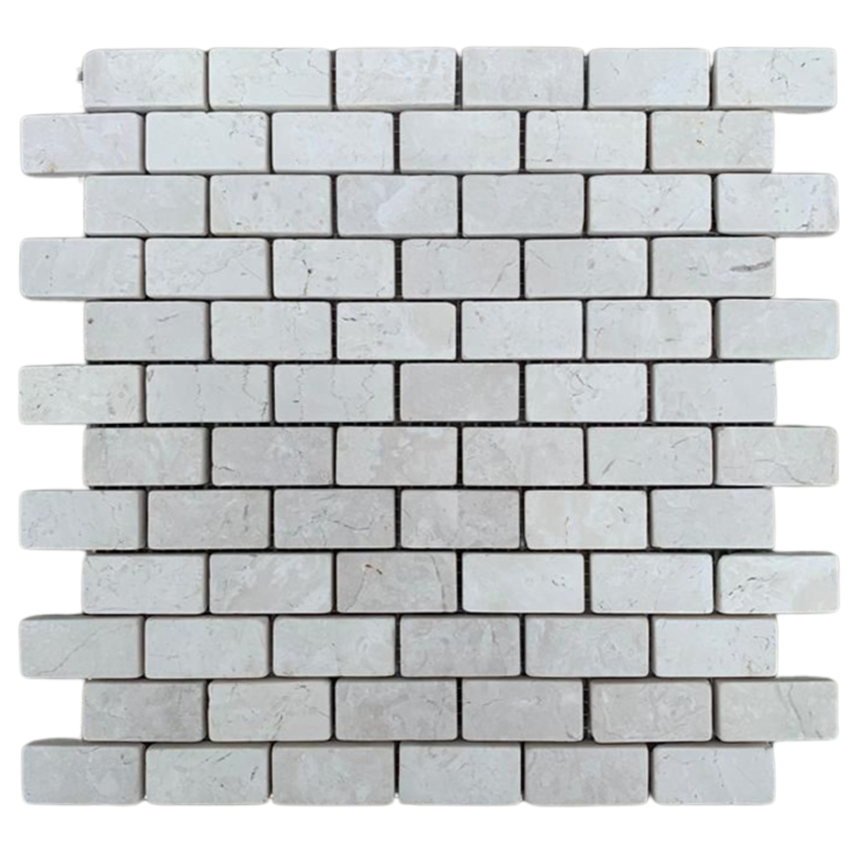 White Subway 1x2 Marble Mosaic Tile