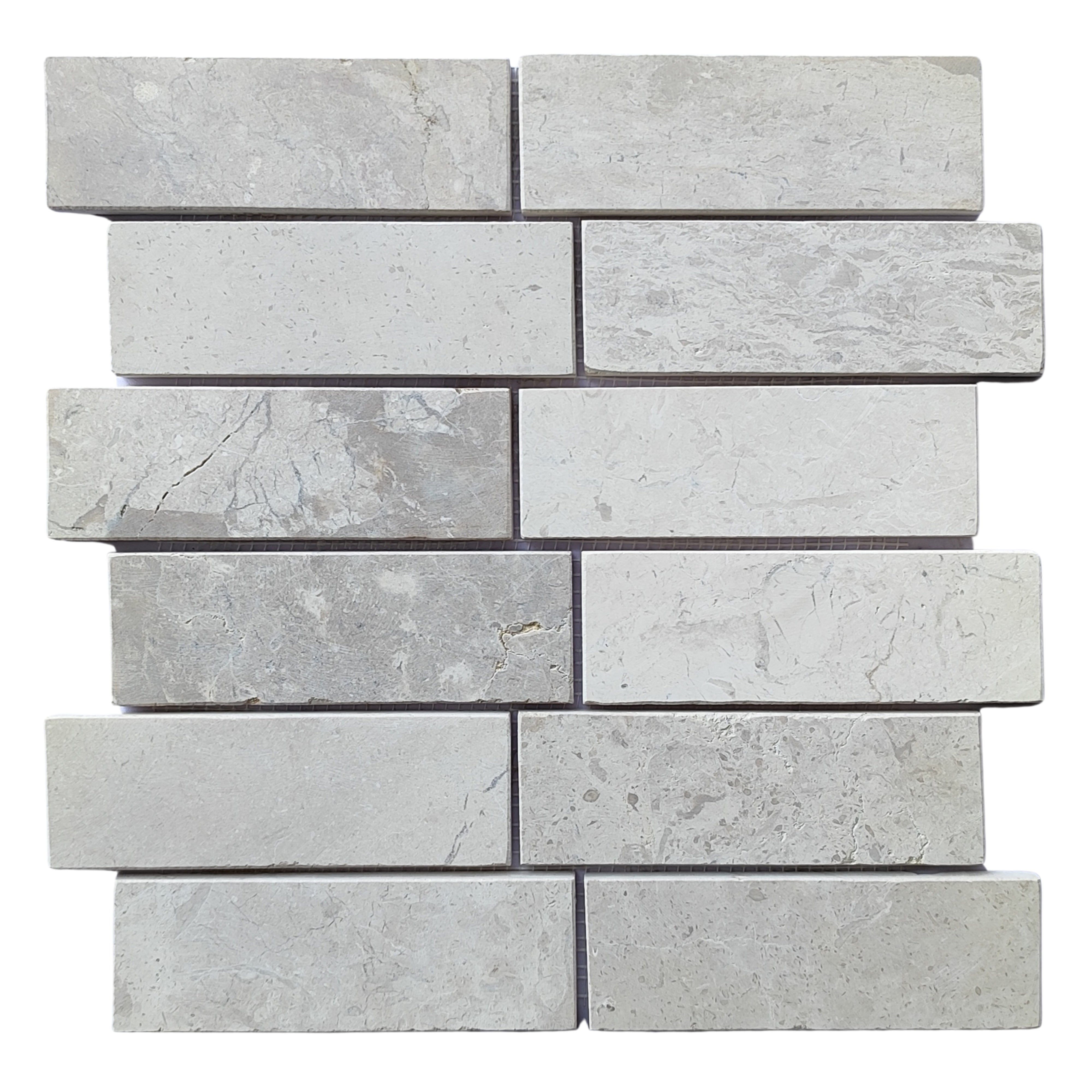 Stunning White Subway 2x6 Marble Mosaic Tile by Tile Hub for Luxurious Spaces