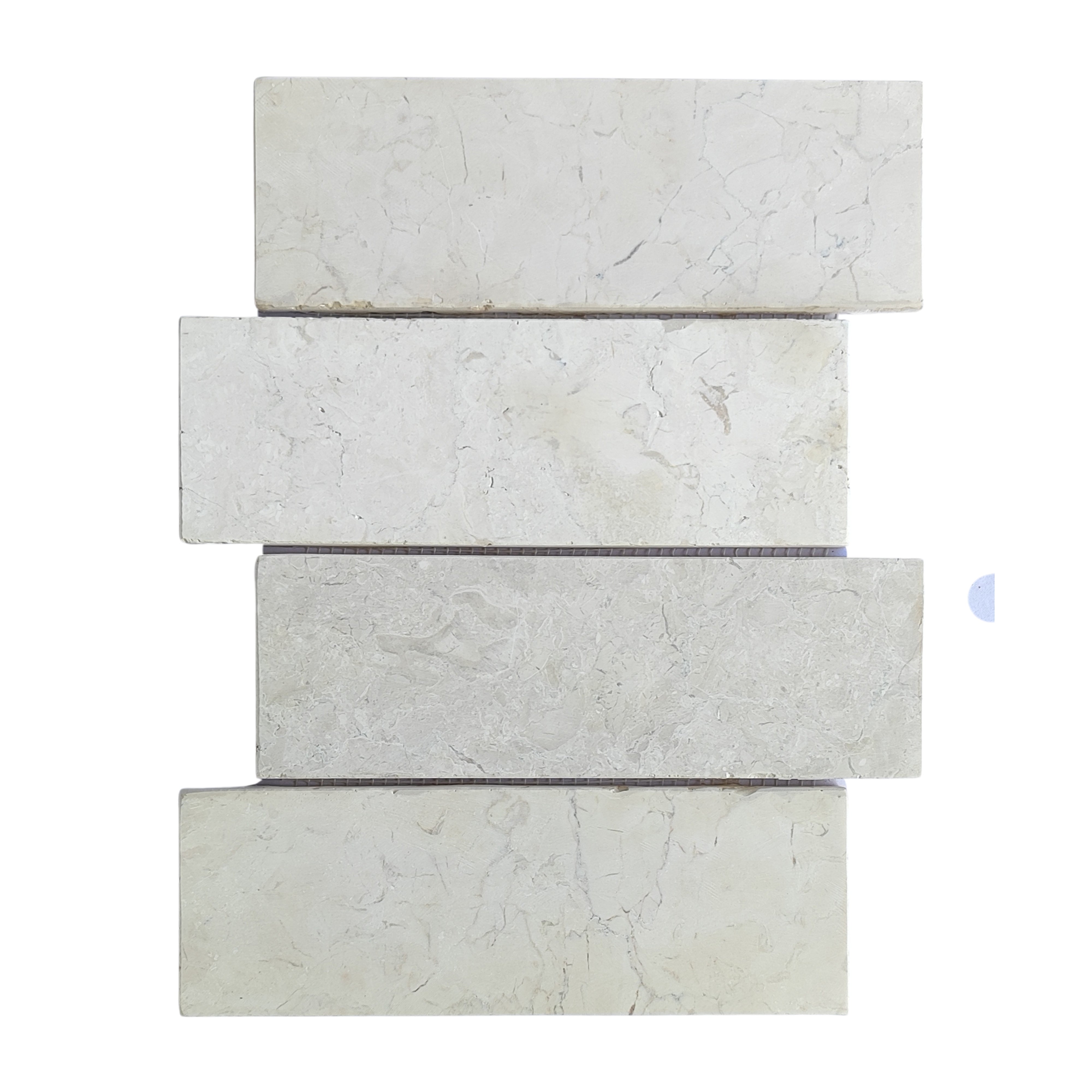 Sophisticated 3x9 White Marble Subway Mosaic Tiles for Timeless Elegance