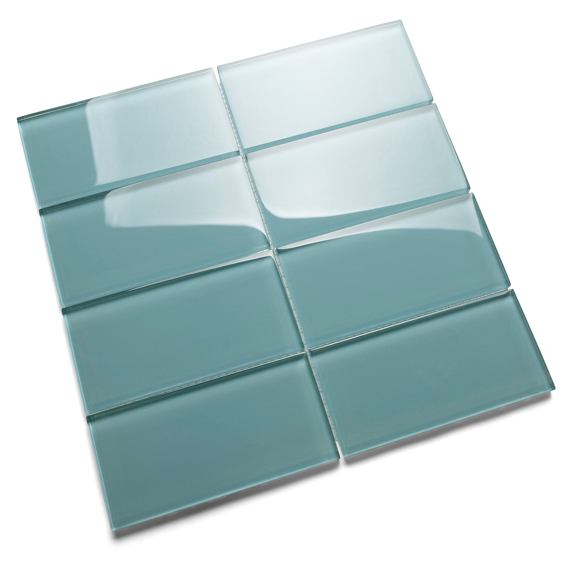 Aqua Bliss Glass Subway Tiles for a Tranquil Transformation