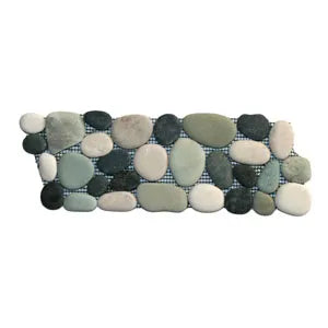 Bali Turtle Pebble Tile Border