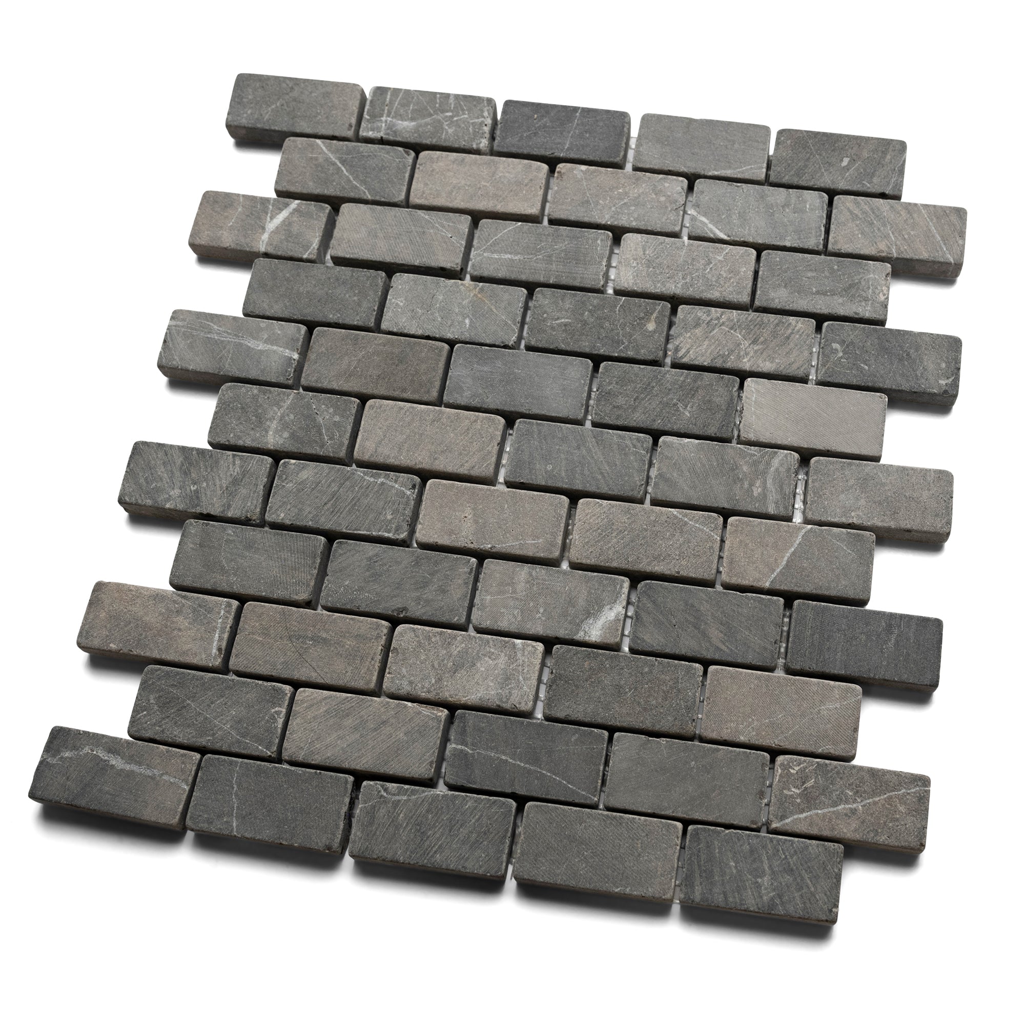 Sleek Grey Mini Stone Subway Tiles for Timeless Elegance at Tile Hub