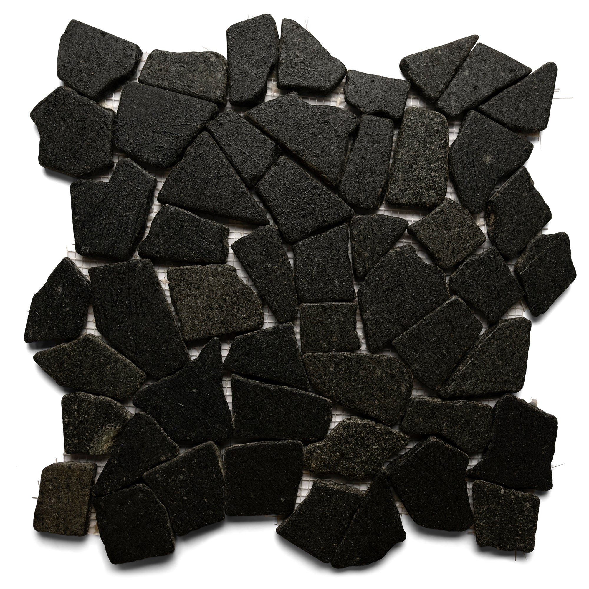 Sophisticated Black Glazed Mosaic Tiles by Tile Hub