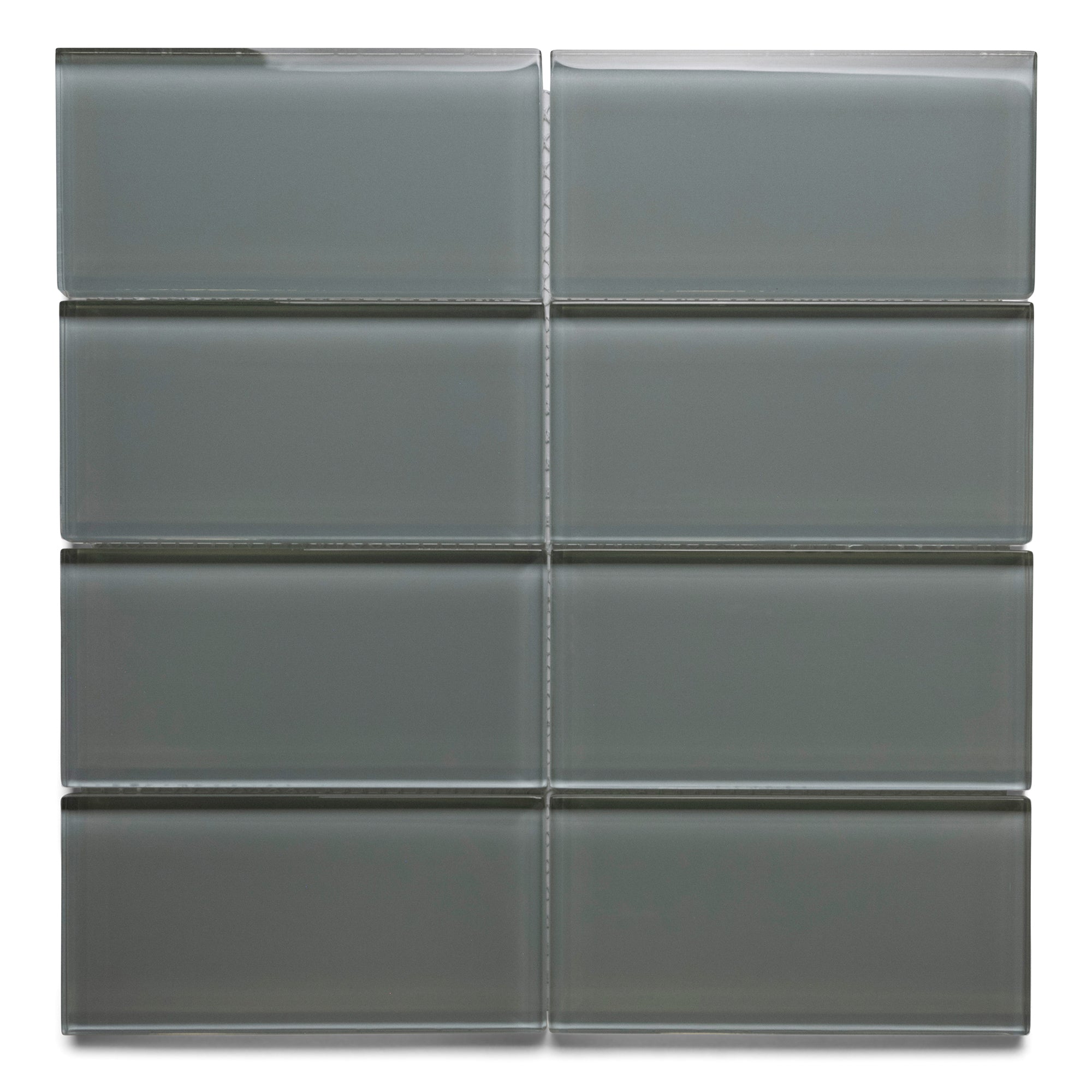 Ocean Wave Glass Subway Tiles by Tile Hub