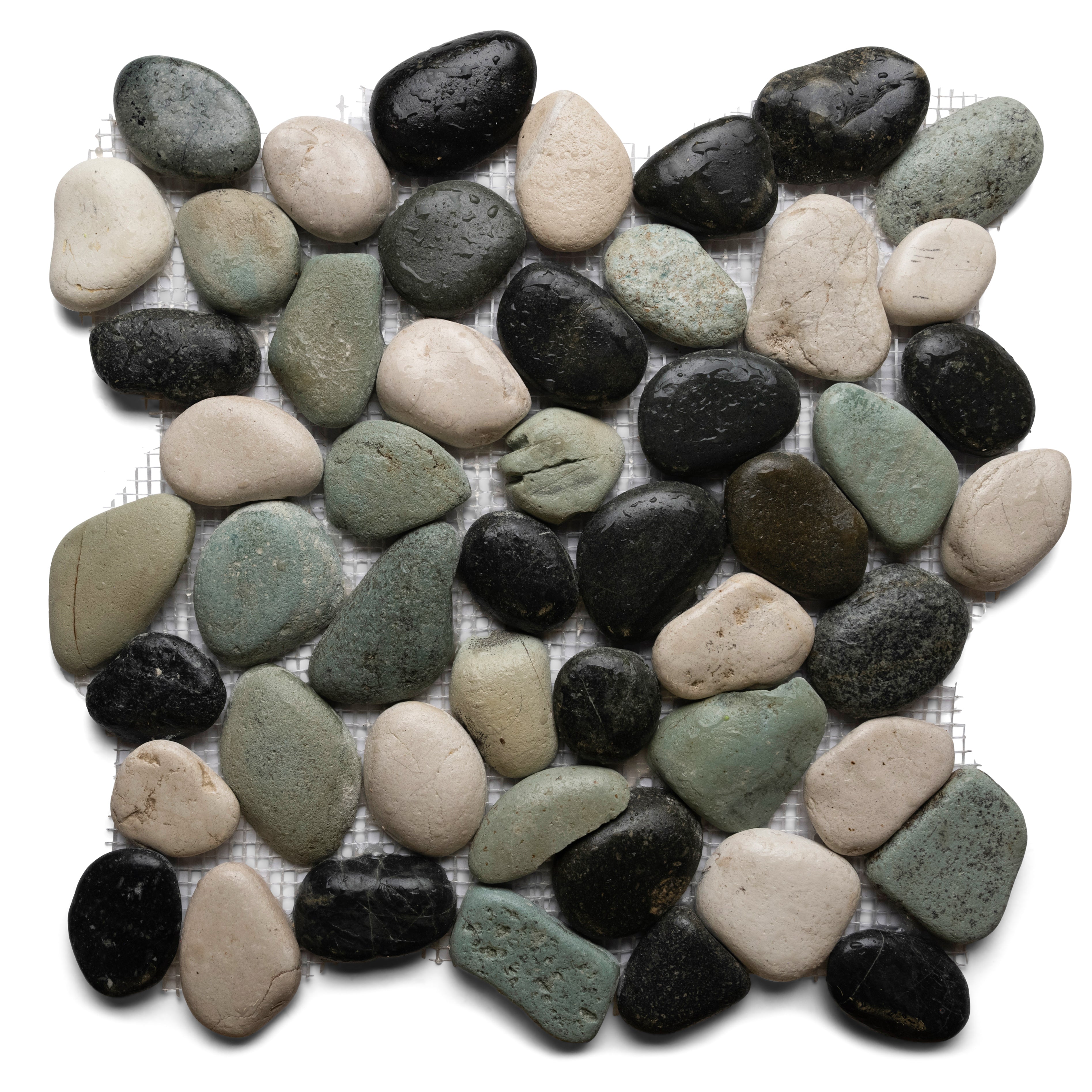 Bali Turtle Serenity Pebble Tile by Tile Hub