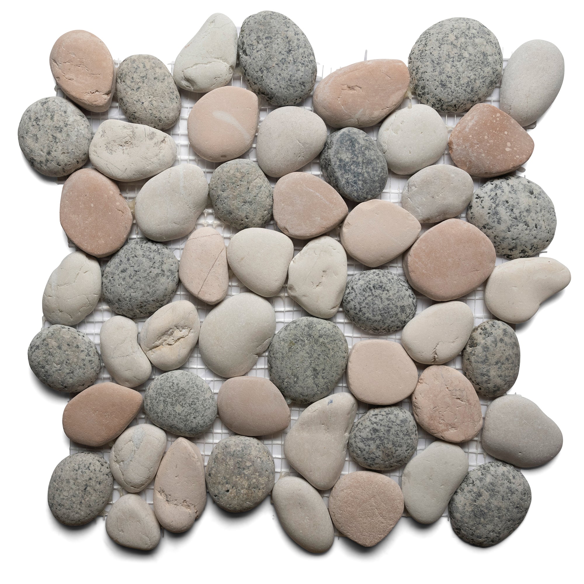 Mixed Island Pebble Mosaic: Nature’s Elegance for Your Home