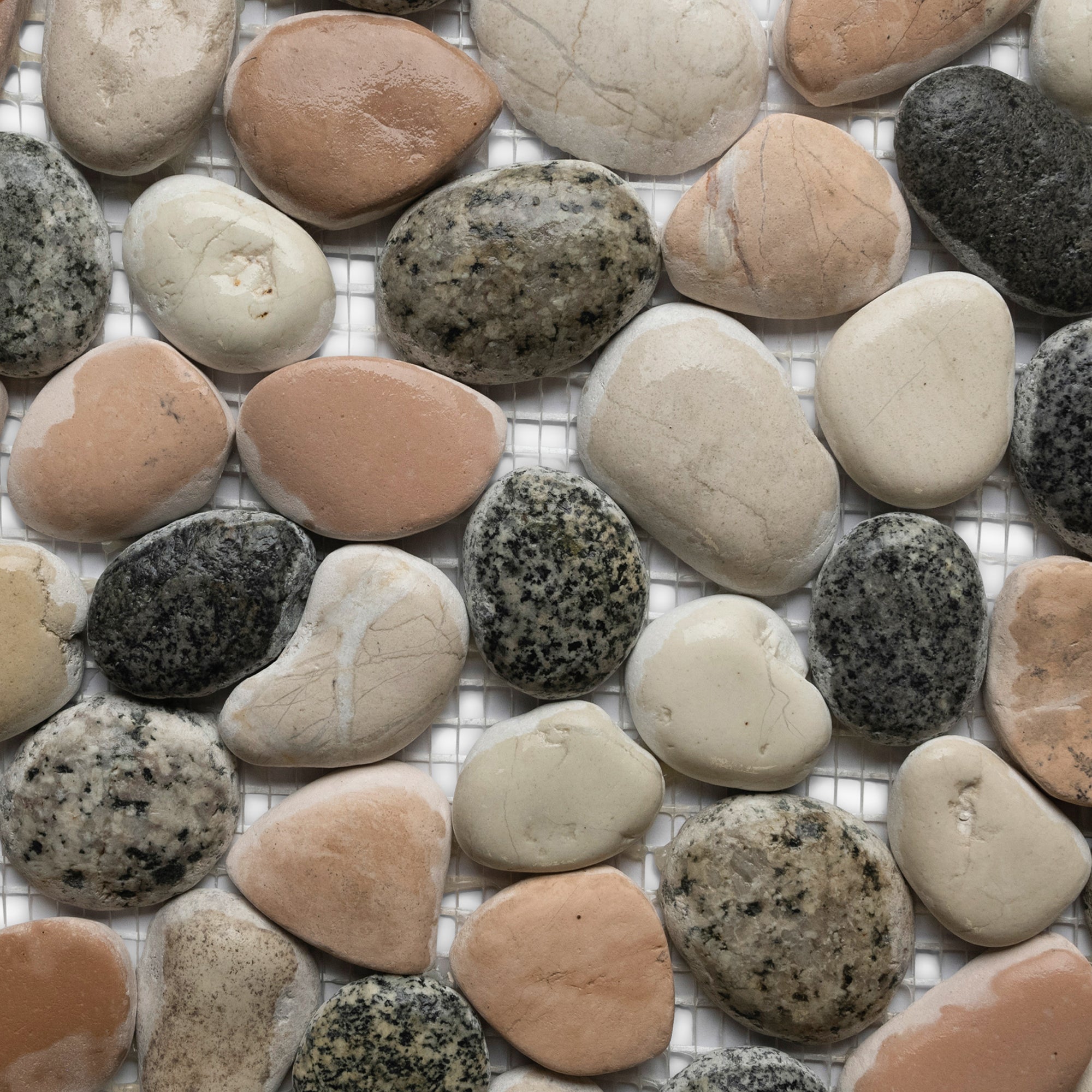 Mixed Island Pebble Mosaic: Nature’s Elegance for Your Home