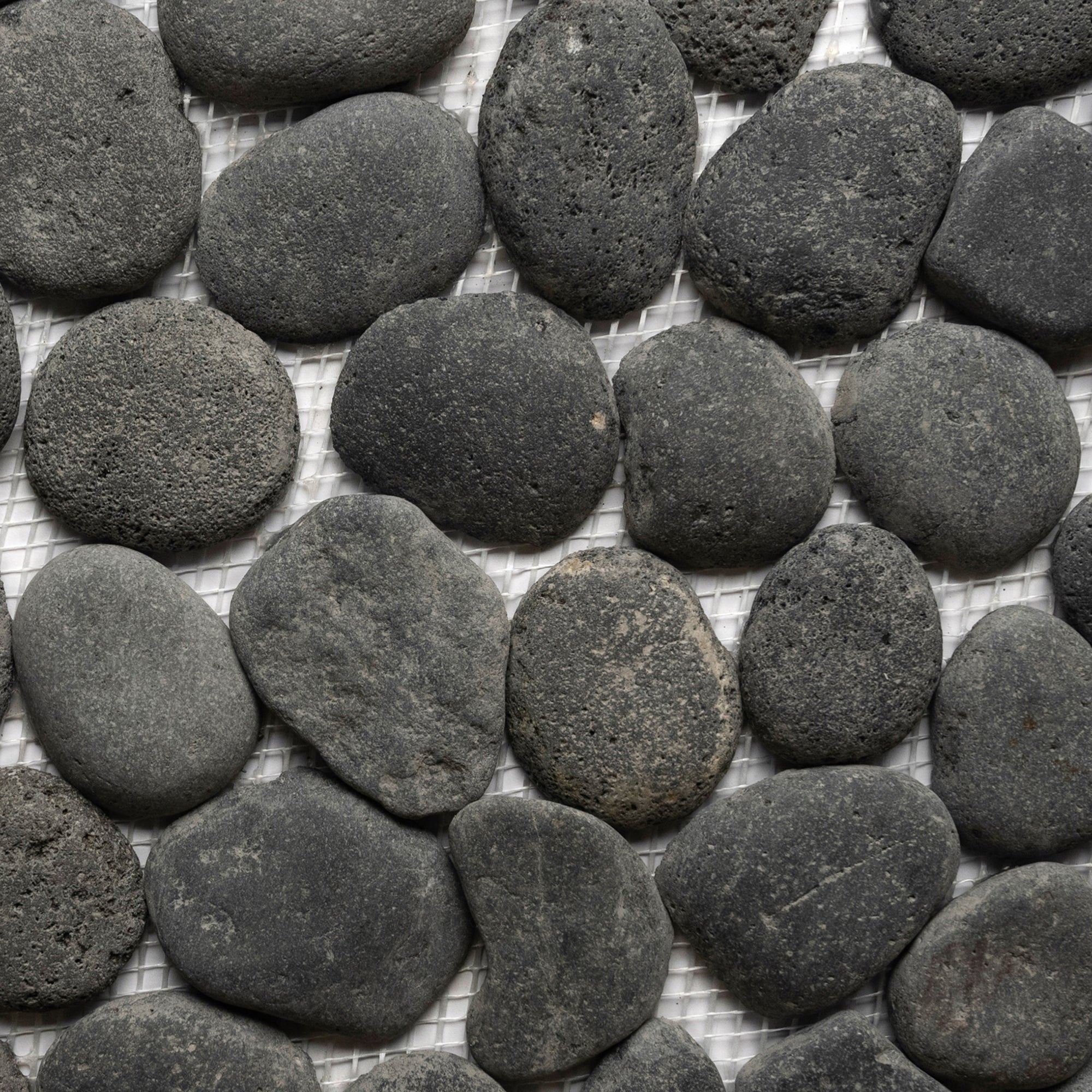 Island Grey Pebble Mosaic Tiles by Tile Hub