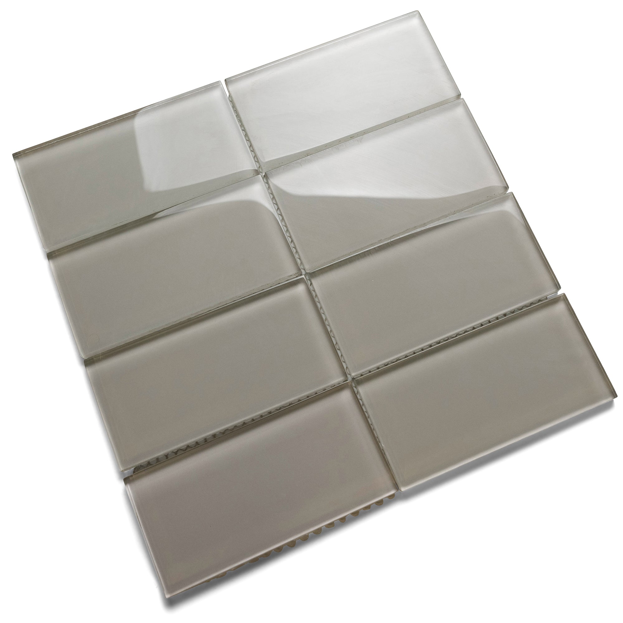 Sophisticated Smoke Glass Subway Tiles for a Luxurious Touch