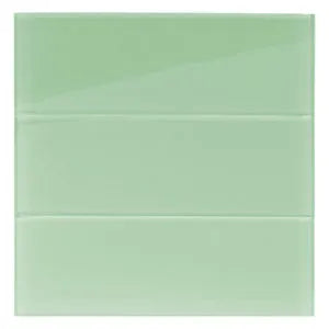 Sophisticated Surf Glass 4 x 12 Subway Tile by Tile Hub