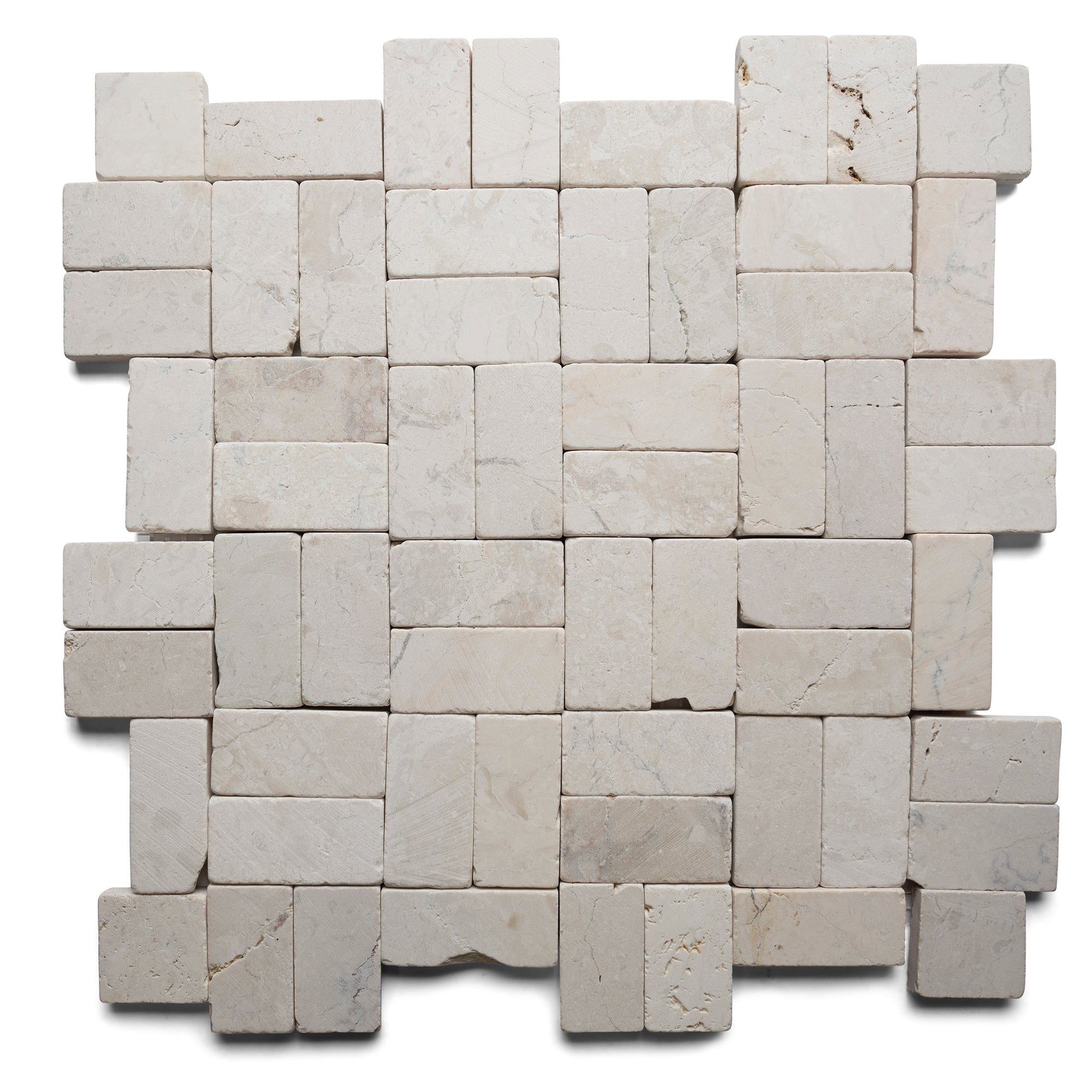 Ecru White Antique Mosaic: Elevate Your Space with Timeless Charm