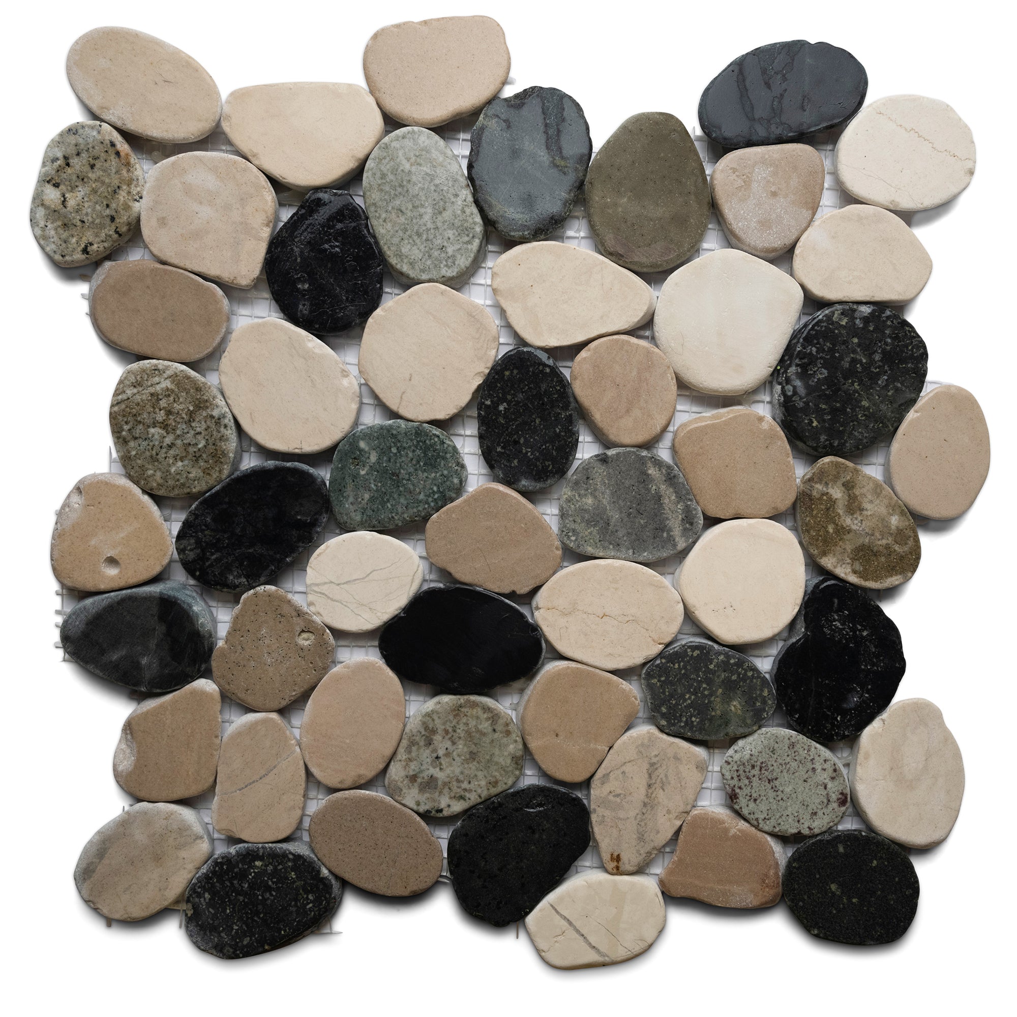 Vibrant Mosaic Pebble Tile Collection - Elevate Your Space!