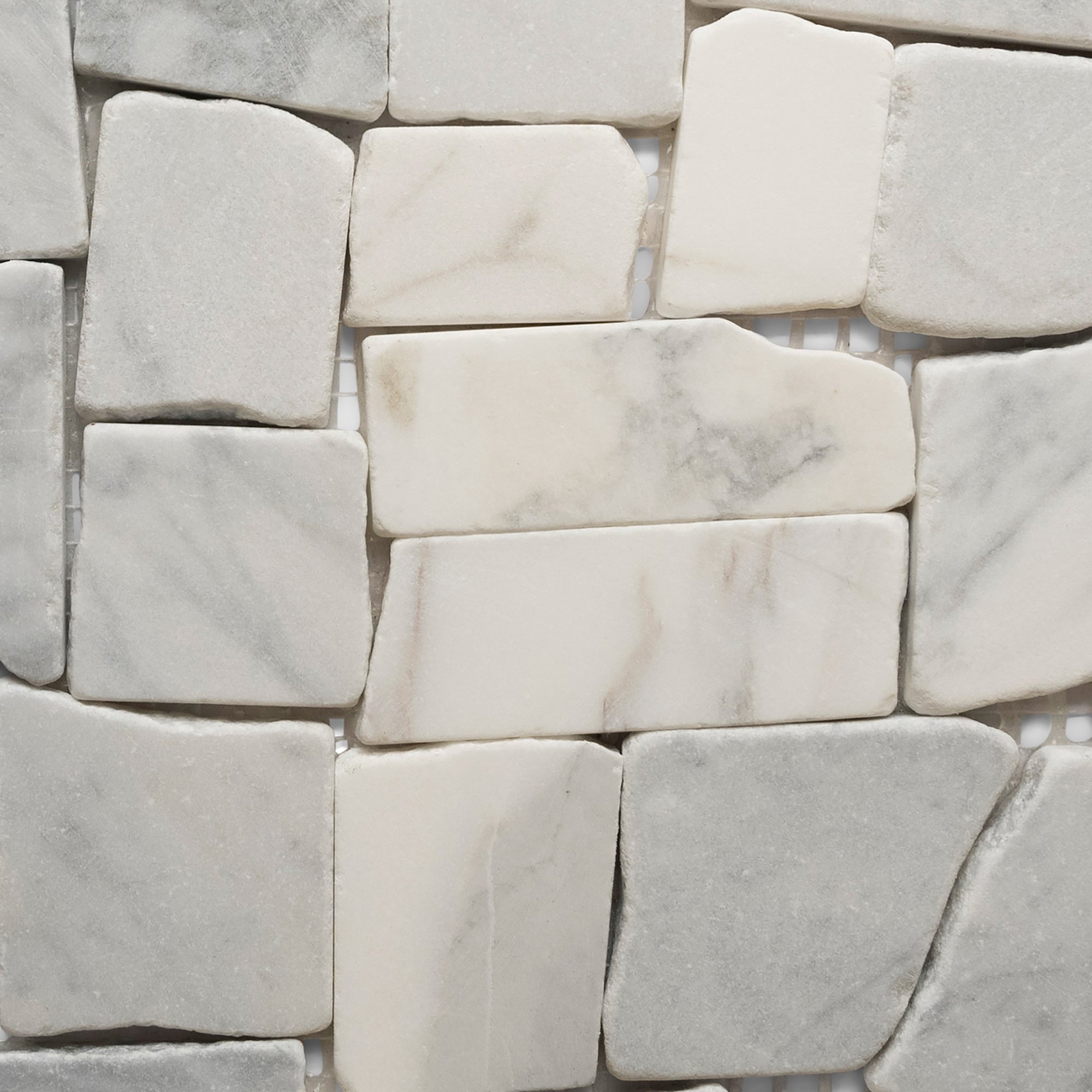 Elegant Pure White Mosaic Tiles for Timeless Spaces by Tile Hub