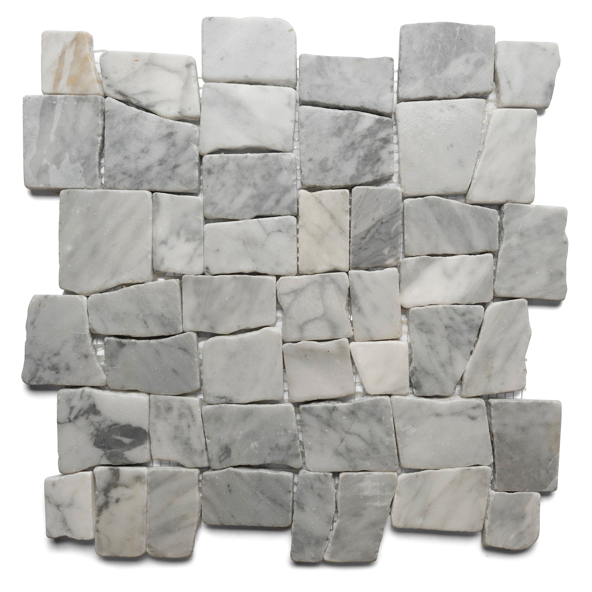 Elegant Pure White Mosaic Tiles for Timeless Spaces by Tile Hub