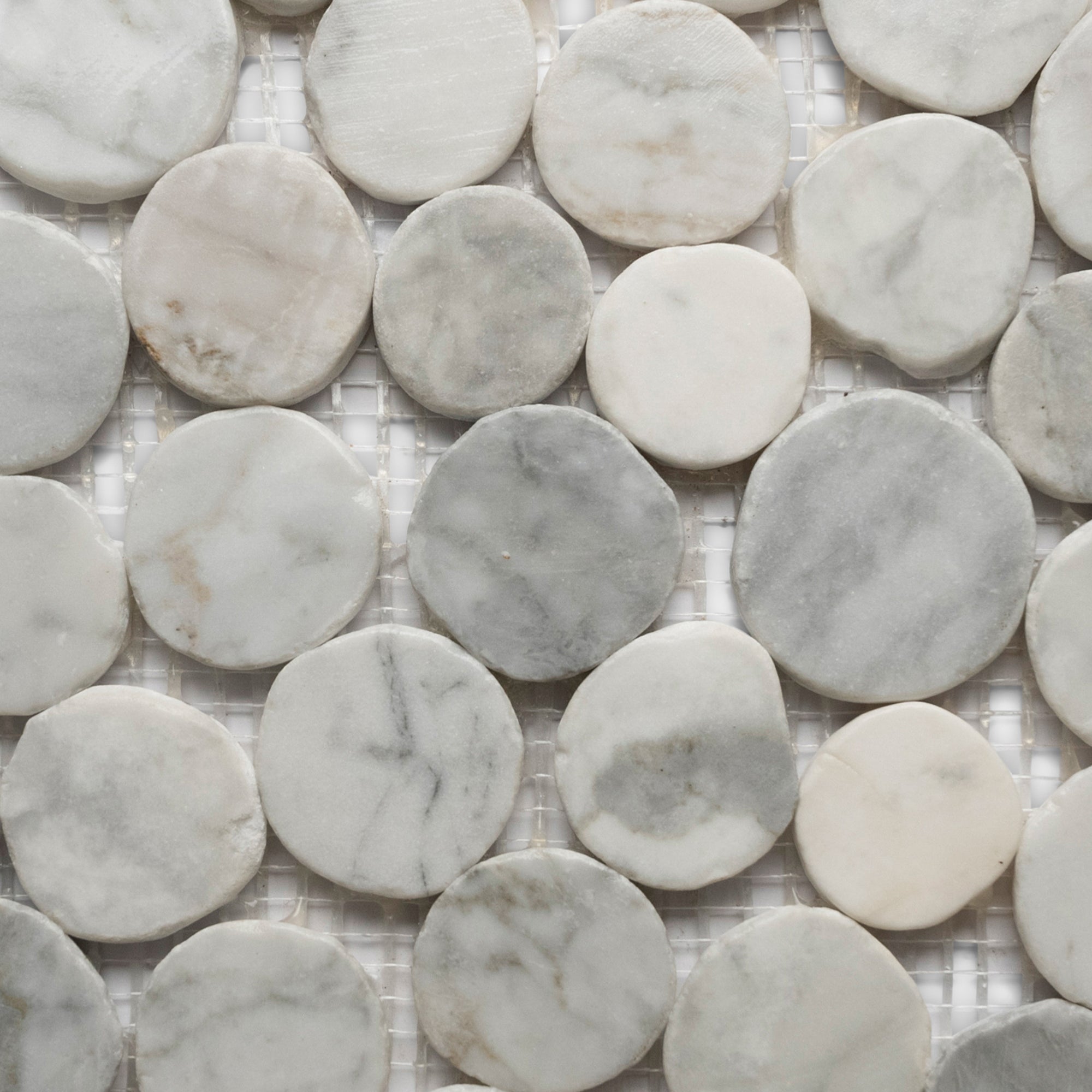 Elegant Pure White Mosaic Tiles for Timeless Spaces by Tile Hub