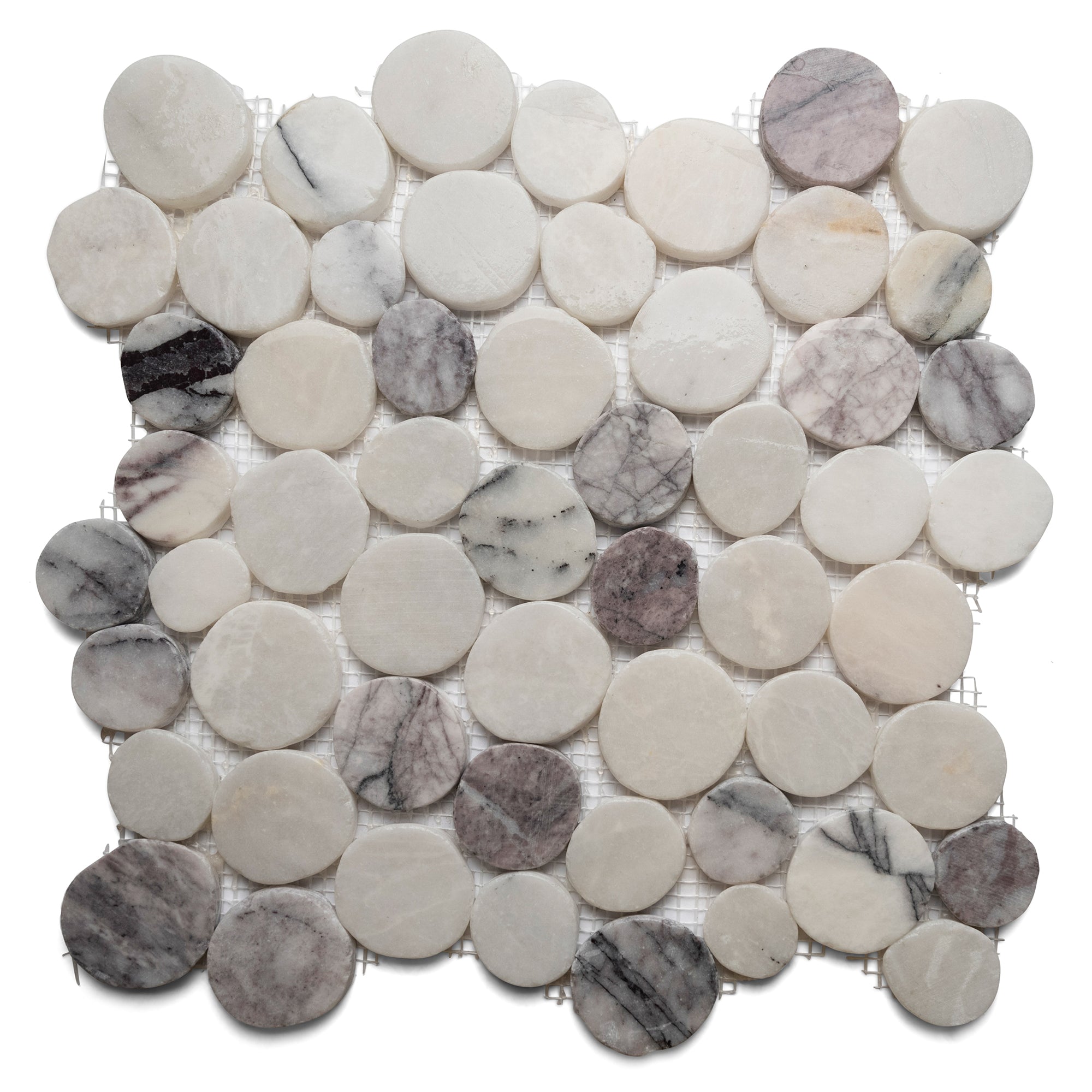 Mystical Lilac Moon Mosaic: Elevate Your Space with Tile Hub's Artistry